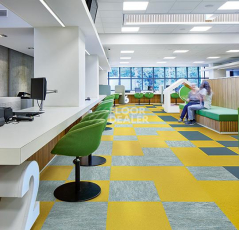 Forbo Marmoleum Modular t3053 dove blue фото 2 | FLOORDEALER